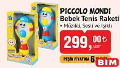 PİCCOLO MONDİ OYUNCAK BEBEK TENİS RAKETİ PİCCOLO MONDİ OYUNCAK BEBEK TENİS RAKETİ